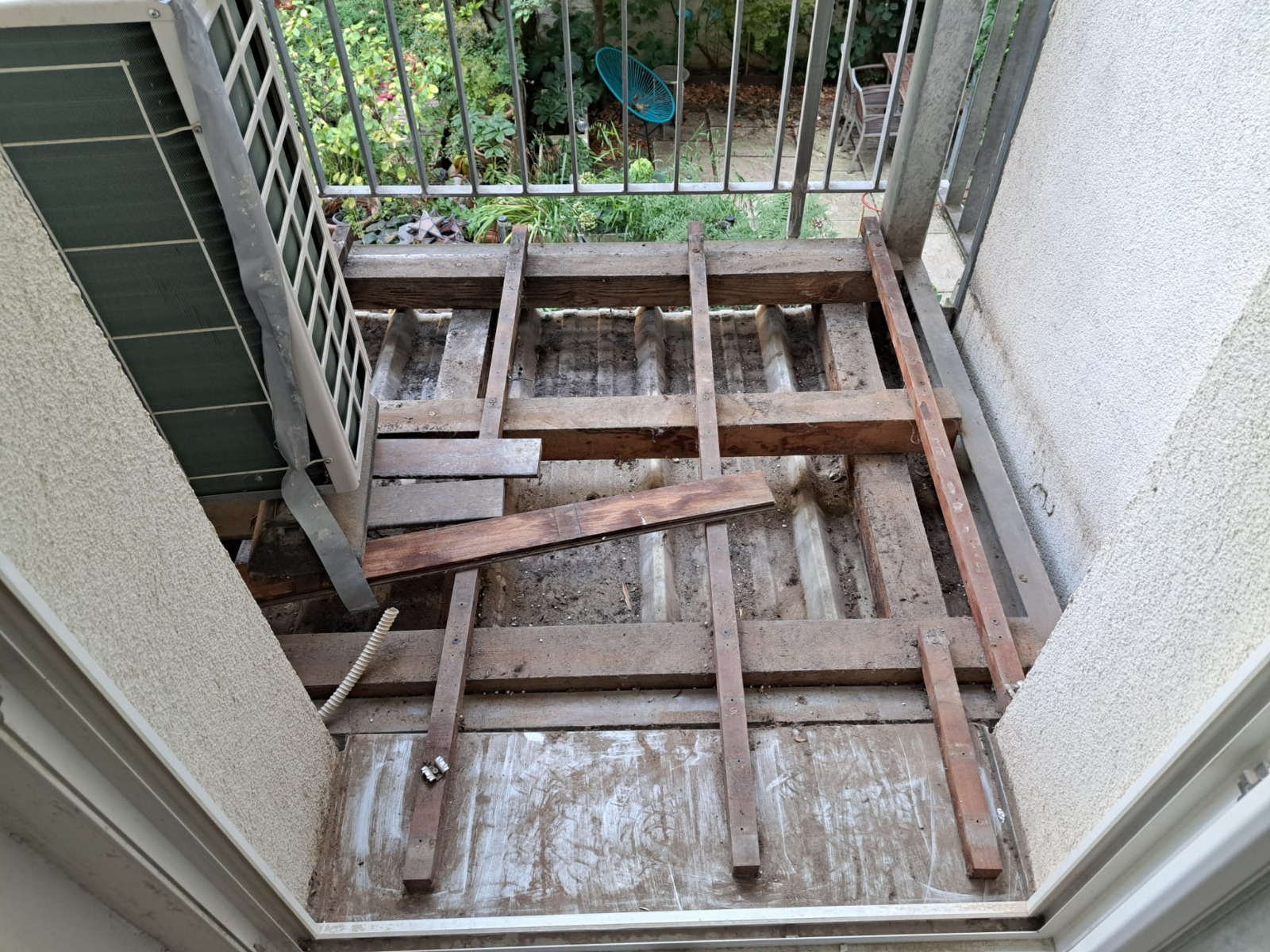 Terasă finalizată